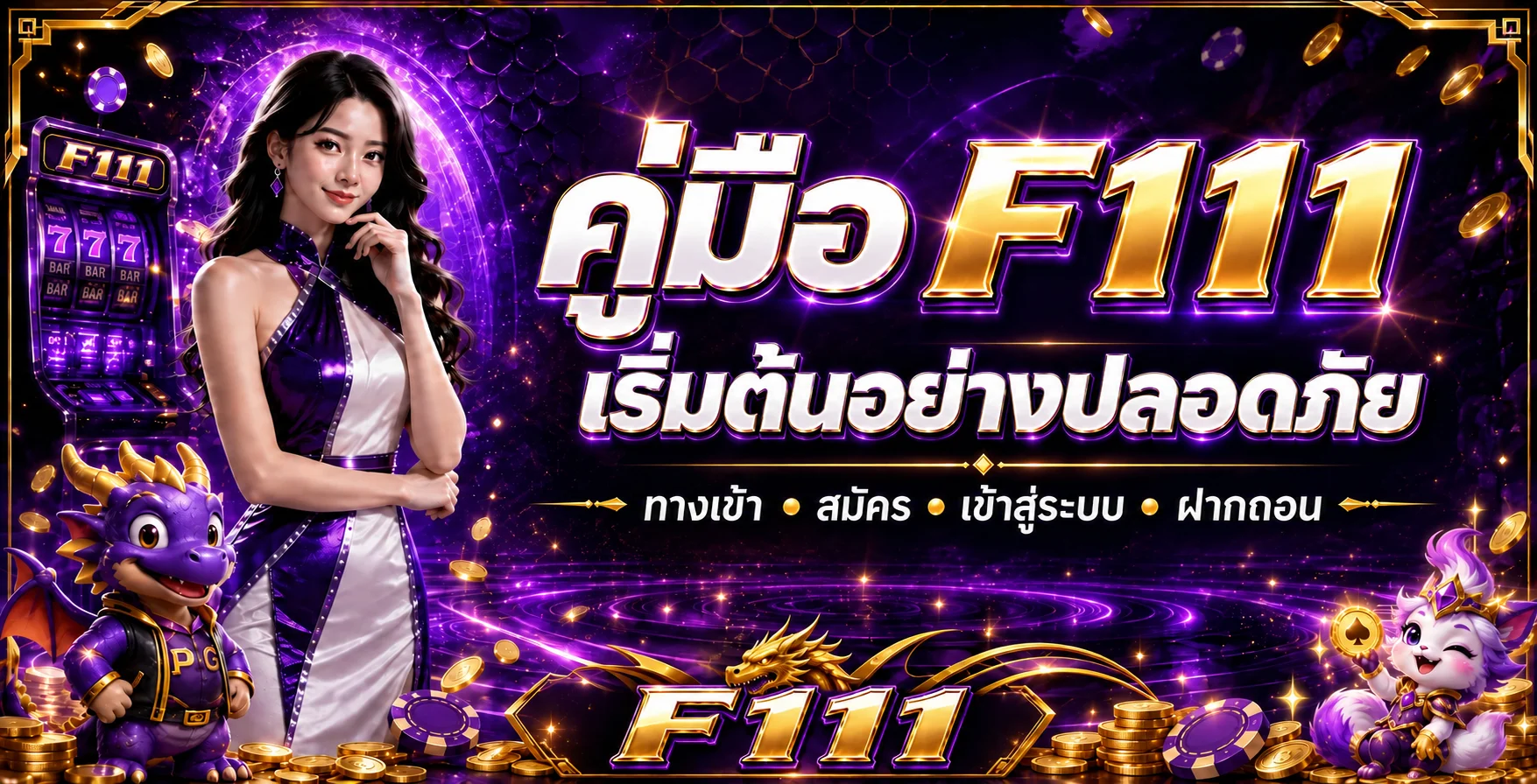 F111 | คู่มือ ทางเข้า สมัคร เข้าสู่ระบบ และใช้งาน